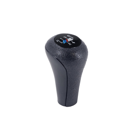 Nucă pentru schimbător de viteze cu design clasic, cu 5 viteze, cu logo M, pentru BMW Seria E - DZ053