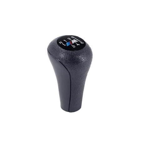 Nucă pentru schimbător de viteze cu design clasic, cu 6 viteze, cu logo M, pentru BMW Seria E - DZ054