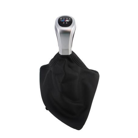 Nucă schimbător de viteze cu manșon, 5 trepte cu logo M pentru BMW Seria 1 E81 E82 E87 E88 (2004-2013) - DZ133