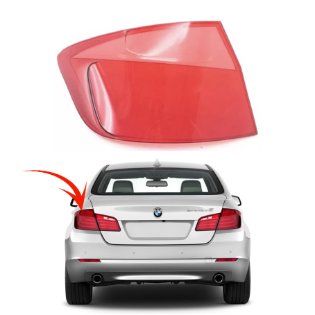 Sticlă pentru stop stânga exterior pentru BMW Seria 5 F10 (11-13)