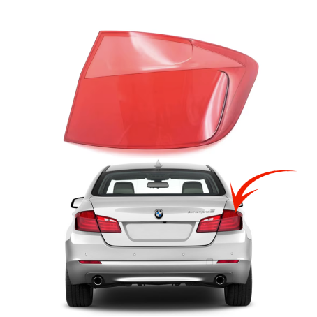 Sticlă pentru stop dreapta exterior pentru BMW Seria 5 F10 (11-13)