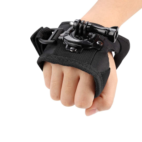 Suport de mână rotativ 360 grade cu șurub pentru cameră de acțiune