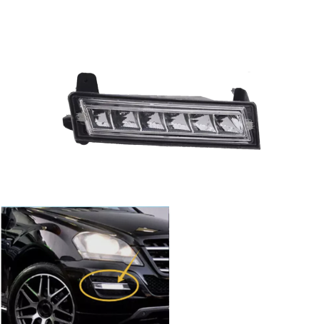 Lumină halogenă / de zi din dreapta pentru Mercedes ML GL GLK W164 X204