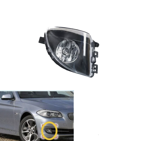 Halogen dreapta pentru BMW 5 F10 F11