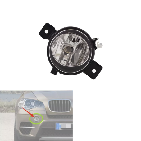 Halogen dreapta pentru BMW X5 E70 FACELIFT