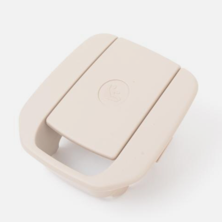 Capac complet bej deschis pentru isofix la BMW Seria 1, Seria 3, X1 E81, E82, E87, F20, E90, E91, E92, E93, E84