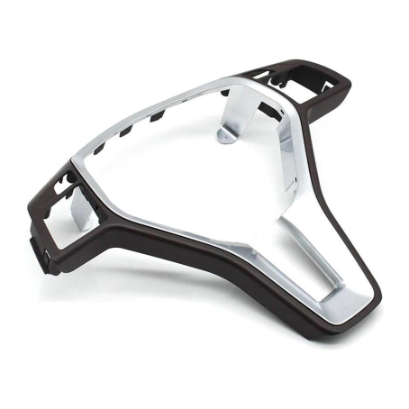 Panou volan Mercedes Benz W176 W246 W204 W212 W207 X204 W156 W117 W218 MOCHA CU CROM 35mm