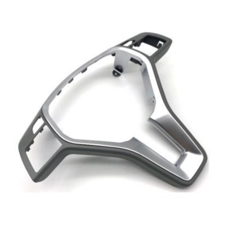 Panou volan pentru Mercedes-Benz A B C E GLK GL GLA CLA GRI CU CROM 35mm