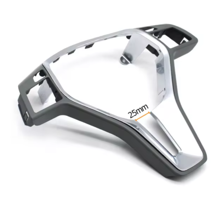 Panou volan pentru Mercedes-Benz A B C E GLK GL GLA CLA GRI CU CROM 25mm
