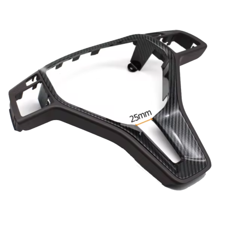 Panou volan pentru Mercedes-Benz A B C E GLK GL GLA CLA MOCHA CU CARBON 25mm