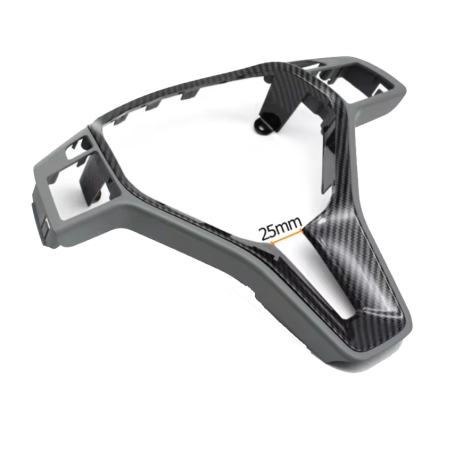 Panou volan pentru Mercedes-Benz A B C E GLK GL GLA CLA GRI CARBON 25mm