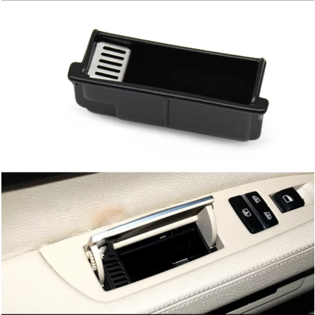 Bază scrumieră pentru portiera spate stânga BMW Seria 7 F01 F02, Negru