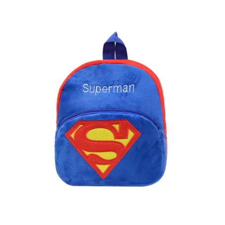 Rucsac mini de pluș pentru copii, Superman