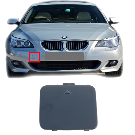 Capac cârlig bara față pentru BMW Seria 5 E60 E61 M-Technic (03-10)