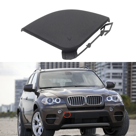 Capac cârlig bară față pentru BMW X5 E70 facelift (11-13)
