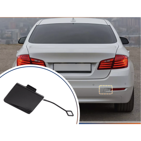 Capac cârlig bară spate pentru BMW F10 facelift Modern/Luxury (14-16)