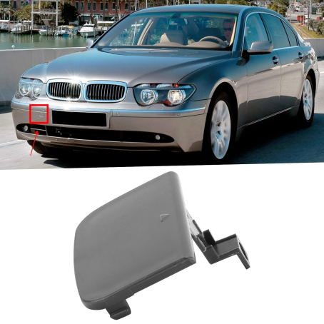 Capac cârlig bară față pentru BMW Seria 7 E65 E66 facelift (05-08)