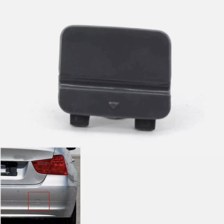 Capac cârlig bară spate pentru BMW Seria 3 E90 facelift (09-11)