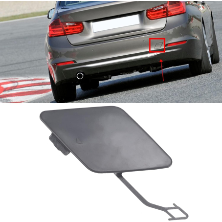 Capac cârlig bara spate pentru BMW Seria 3 F30 (12-15)
