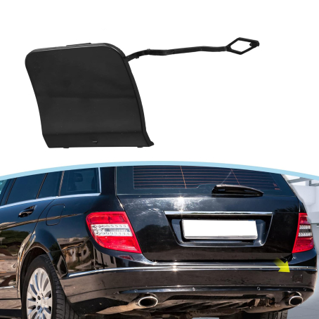 Capac cârlig bara spate pentru Mercedes Clasa C W204 facelift (12-14)