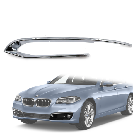 Ornament lung pentru proiectorul stâng pentru BMW Seria 5 F10 F11 LCI / Facelift (2013–2017)