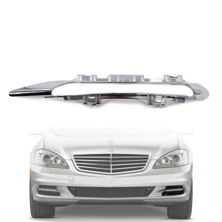 Ornament pentru lumina de zi stângă (DRL) pentru Mercedes S-Class W221 (2005–2013)