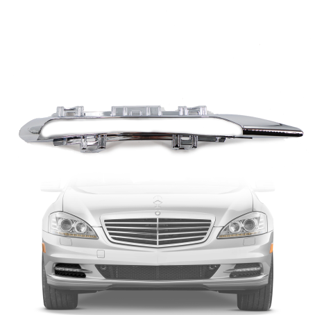Ornament pentru lumina de zi dreaptă (DRL) pentru Mercedes S-Class W221 (2005–2013)