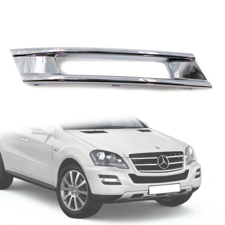 Ornament pentru grila luminii de zi drepte pentru Mercedes-Benz Clasa M W164 Facelift (2009–2012)