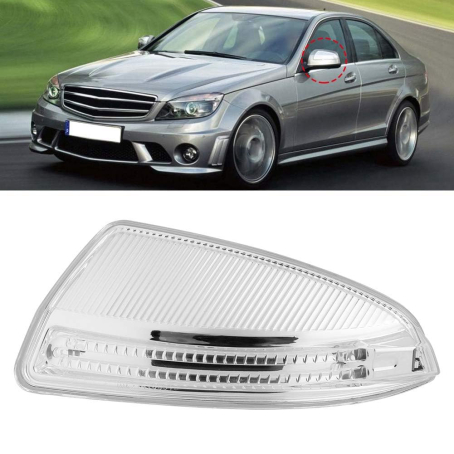 Semnalizator pentru oglinda laterală stânga pentru Mercedes C V Class W204 W639 (2003-2011)