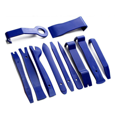 Set de scule din plastic pentru demontarea pieselor interioare, 11 bucăți