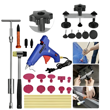 Kit PDR pentru repararea urmelor de lovituri de grindină – 22 piese