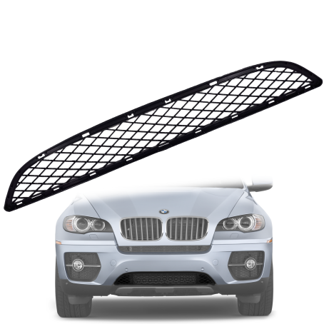 Grilă centrală pentru bara față BMW E71 X6 (2008-2014)