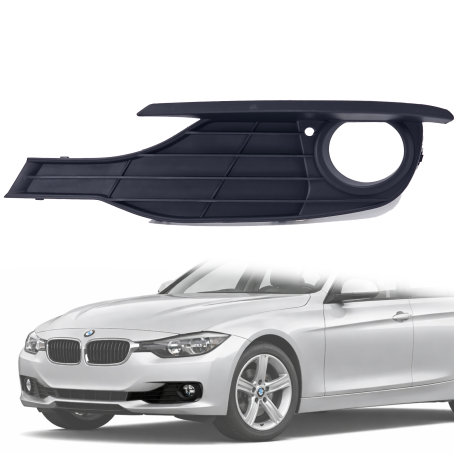 Grilă pentru proiector stânga în bara față BMW Seria 3 F30 F31 (2011-2014)