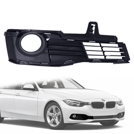 Grilă pentru proiector dreapta pentru BMW Seria 3 F30 F31 LCI / Facelift (2014-2019)