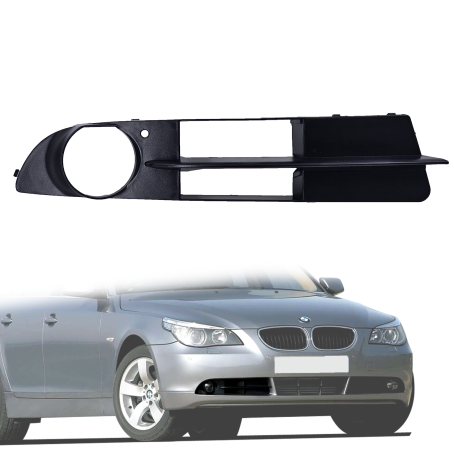 Grilă pentru proiector dreapta în bara față BMW Seria 5 E60 E61 (2003-2010)