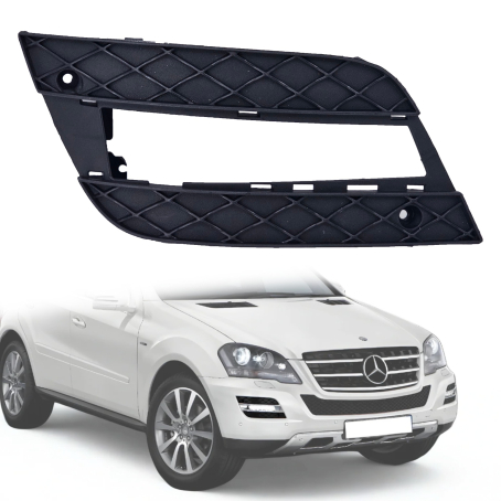 Grilă pentru lumina de zi dreapta în bara față pentru Mercedes W164 ML (2009-2012)