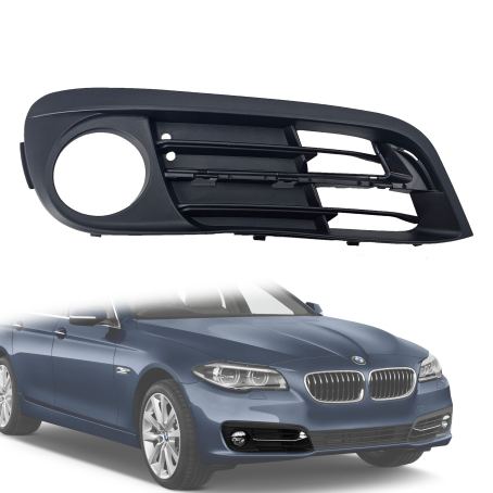 Grilă pentru proiector dreapta pentru ornament scurt pentru BMW Seria 5 F10 F11 LCI / Facelift (2013-2017), Model 3