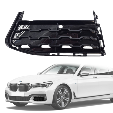 Grilă pentru proiector stânga în bara față pentru BMW Seria 7 G11 G12 pachet M (2015-2020)