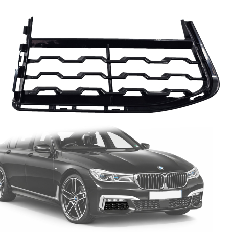 Grilă pentru proiector dreapta cu orificii pentru BMW Seria 7 G11 G12 pachet M (2015-2020)