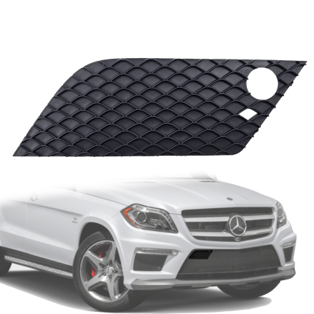 Grilă dreapta pentru senzori parcare (parktronic) pentru bara față pentru Mercedes GL X166 W166 (2012-2016)