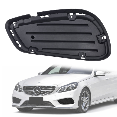 Suport (bază) pentru grila stânga pentru bara față pentru Mercedes E-Class W207 W212 Facelift AMG (2013–2016)