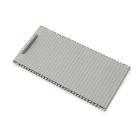 Jaluzea consolă centrală pentru Mercedes Benz C E Class W204 W207 W212 gri deschis