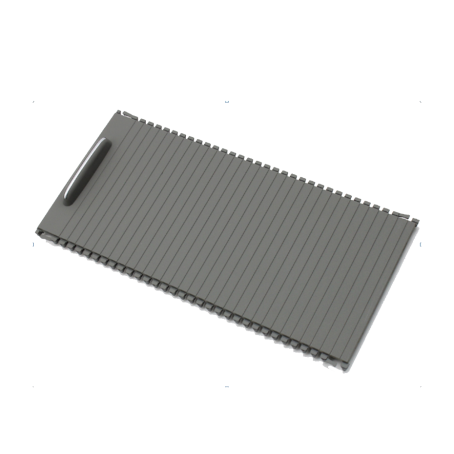Jaluzea consolă centrală pentru Mercedes Benz C E Class W204 W207 W212 gri închis