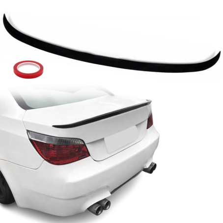 Spoiler portbagaj spate pentru BMW Seria 5 E60 (2003-2010), negru lucios