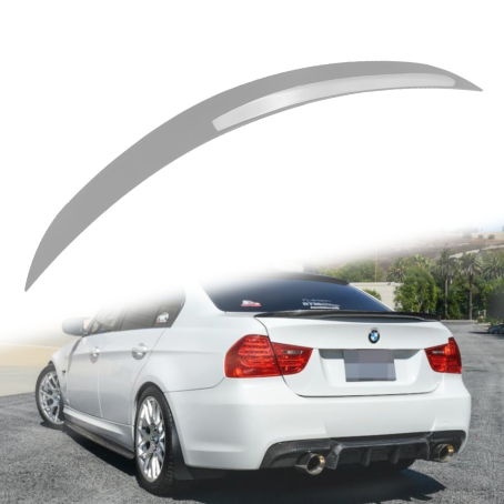 Spoiler portbagaj spate stil M Performance pentru BMW seria 3 E90 (2005-2011), gata pentru vopsire