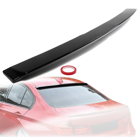 Spoiler de plafon spate pentru BMW seria 3 F30 (2011-2019), negru lucios