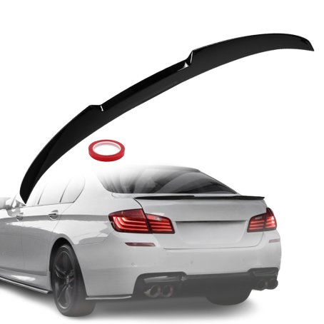 Spoiler pentru portbagaj stil M4 pentru BMW seria 5 F10 (2010-2017), negru lucios