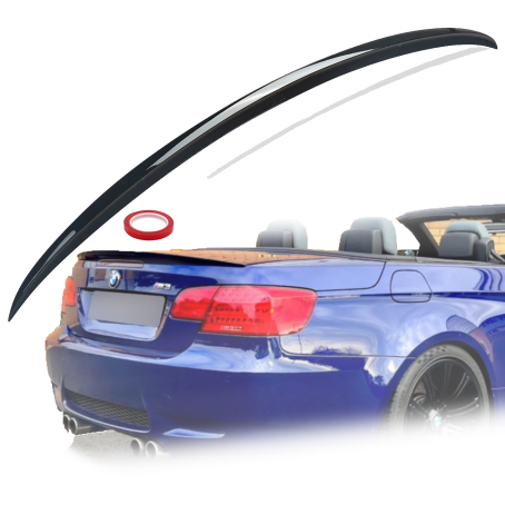 Spoiler portbagaj spate pentru BMW seria 3 E93 (2005-2011), negru lucios