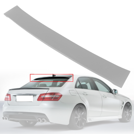 Spoiler de plafon spate model mare pentru Mercedes Clasa E W212 (2009-2016), pregatit pentru vopsire