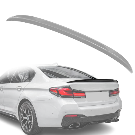 Spoiler portbagaj stil M Performance pentru BMW seria 5 G30 (2018-2024), gata de vopsit